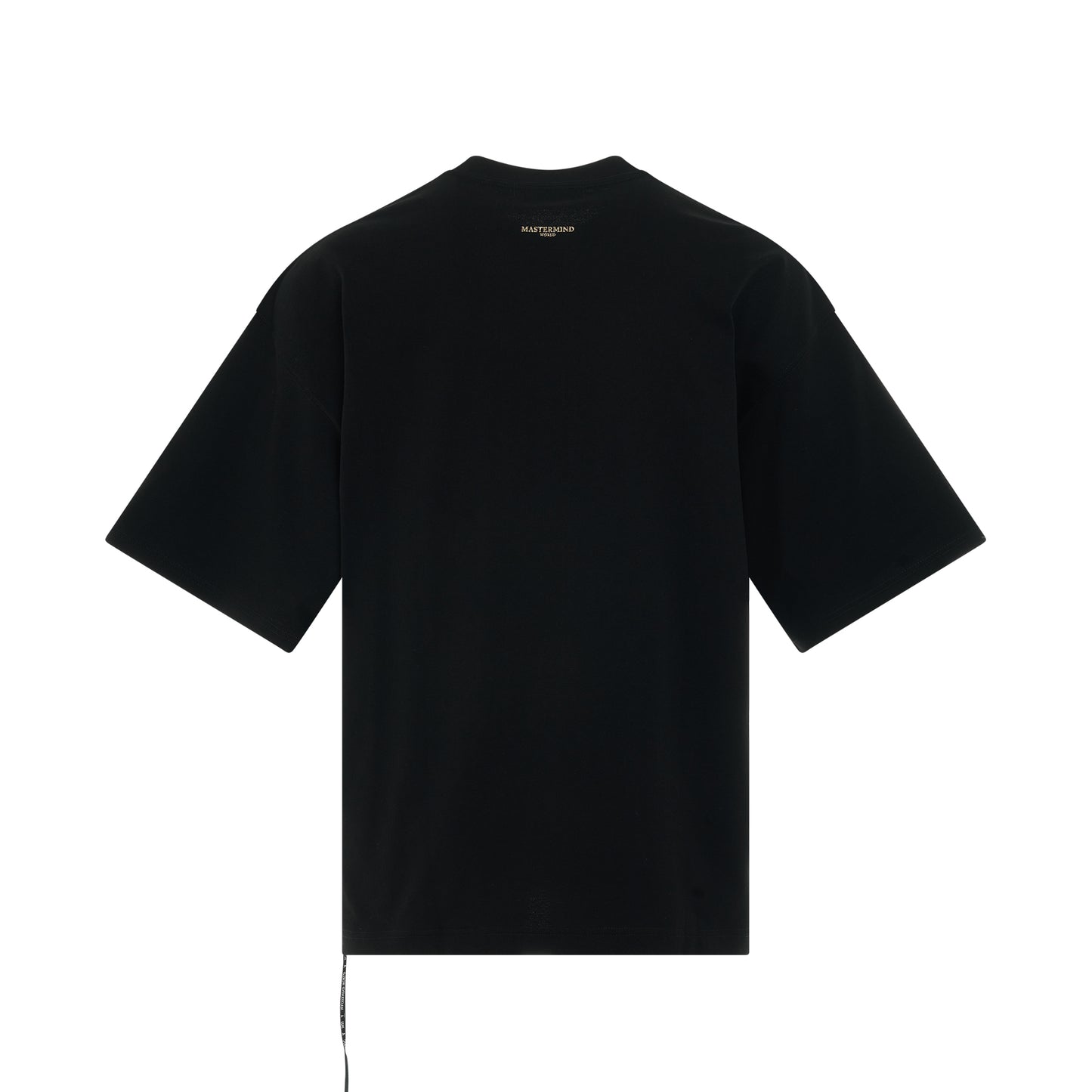 Glassbeads Logo Boxy Fit T-Shirt in Black