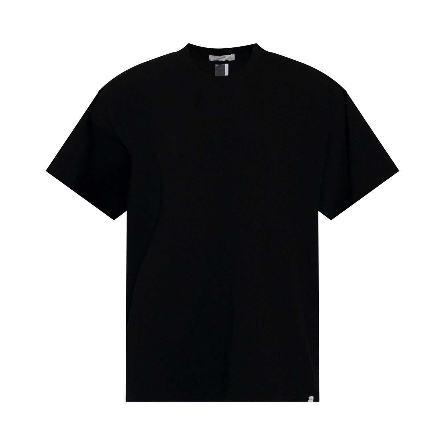 Rib Big T-Shirt in Black