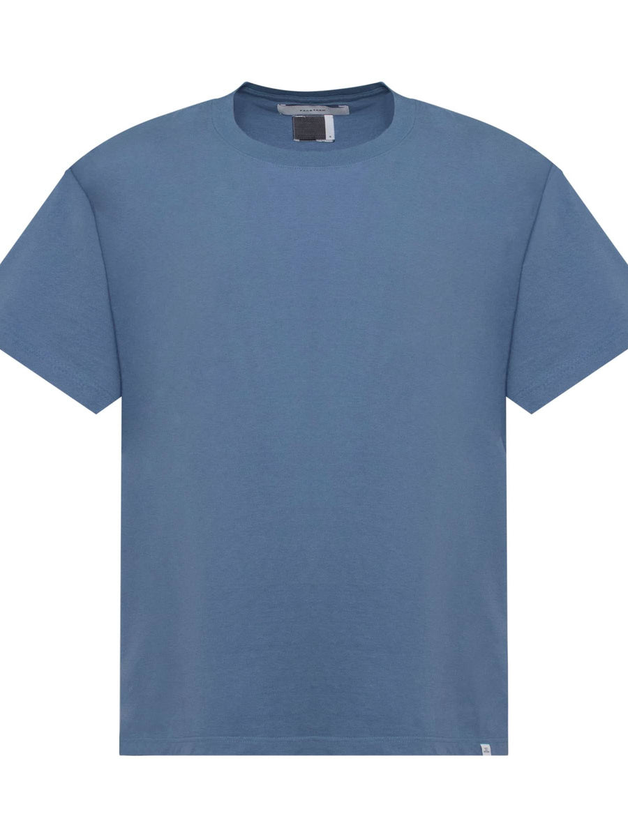 Rib Big T-Shirt in Blue