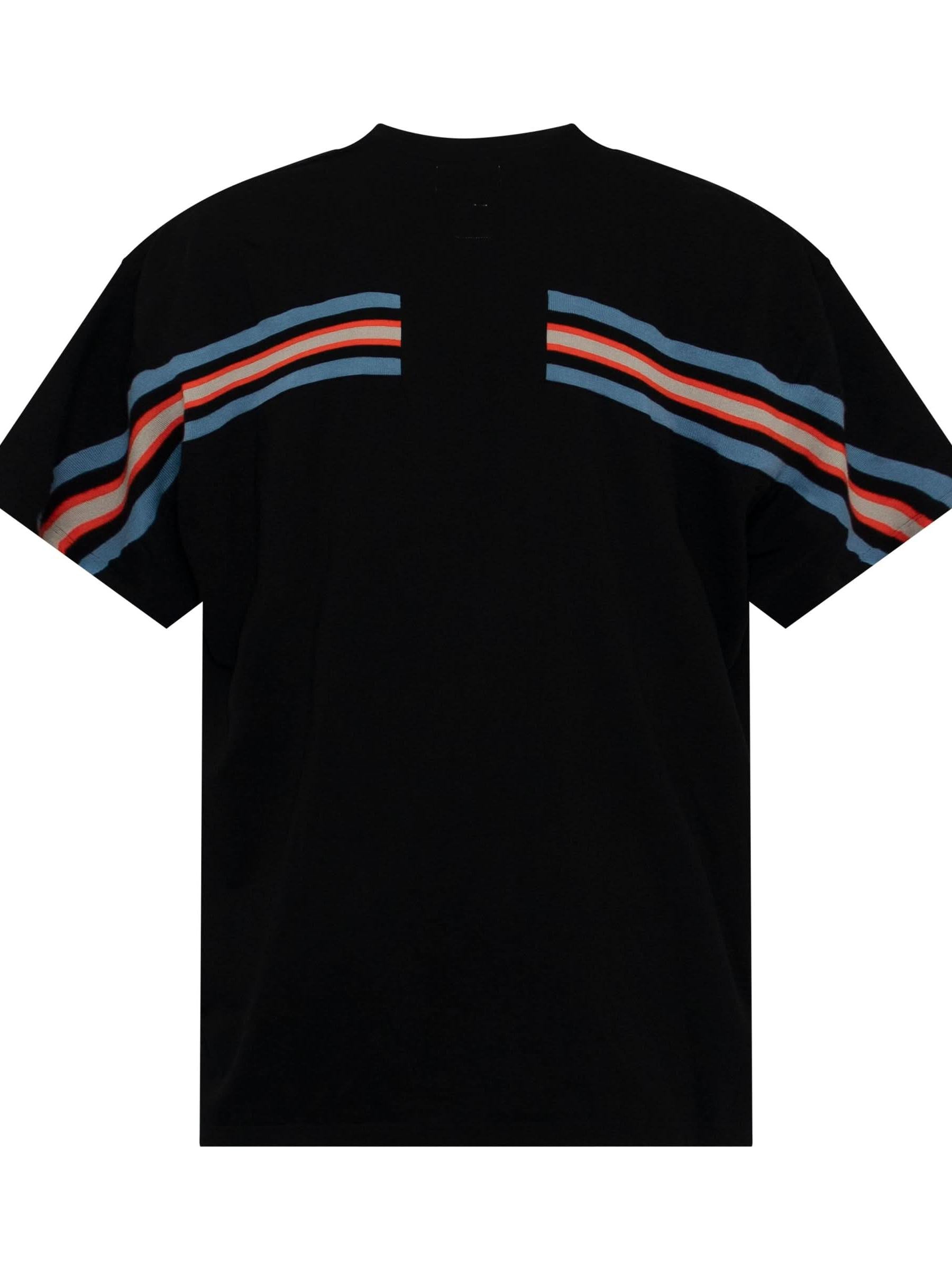 ブラックのリブビッグTシャツ