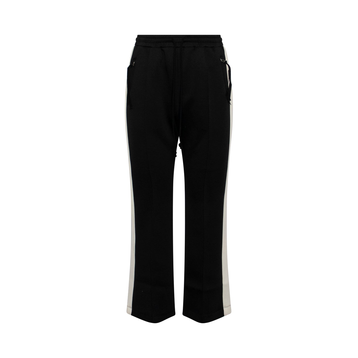 Jersey Flare Pants in Black
