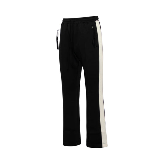 Jersey Flare Pants in Black