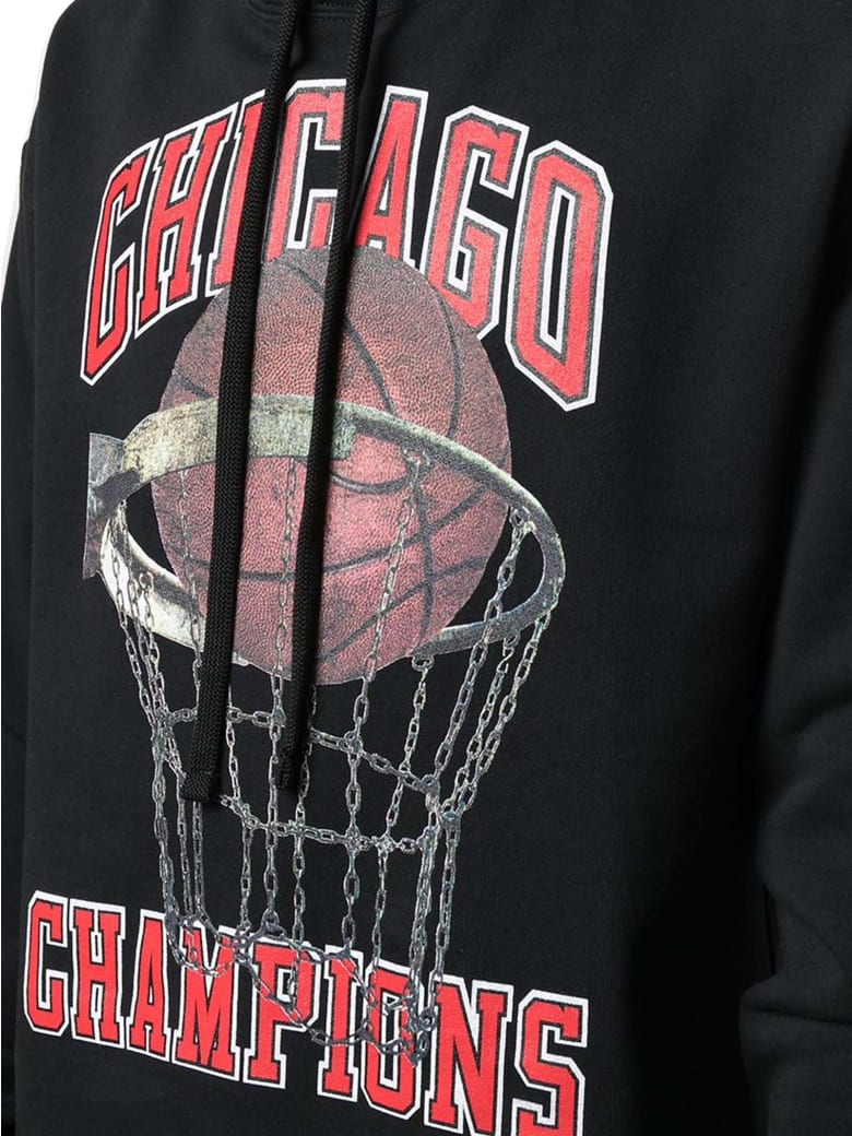 Chicago Basket Champions Hoodie in Black