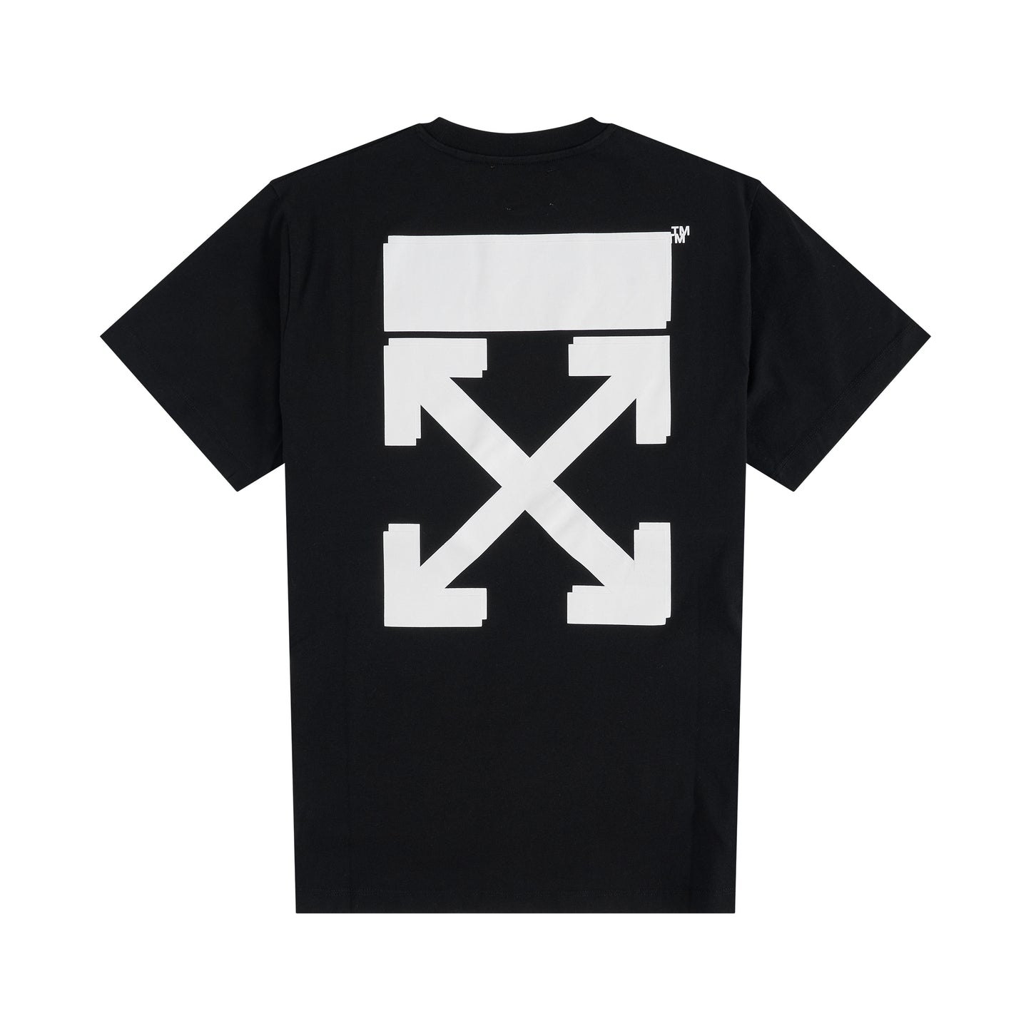 Rubber Arrow Short Sleeve T-Shirt in Black/White