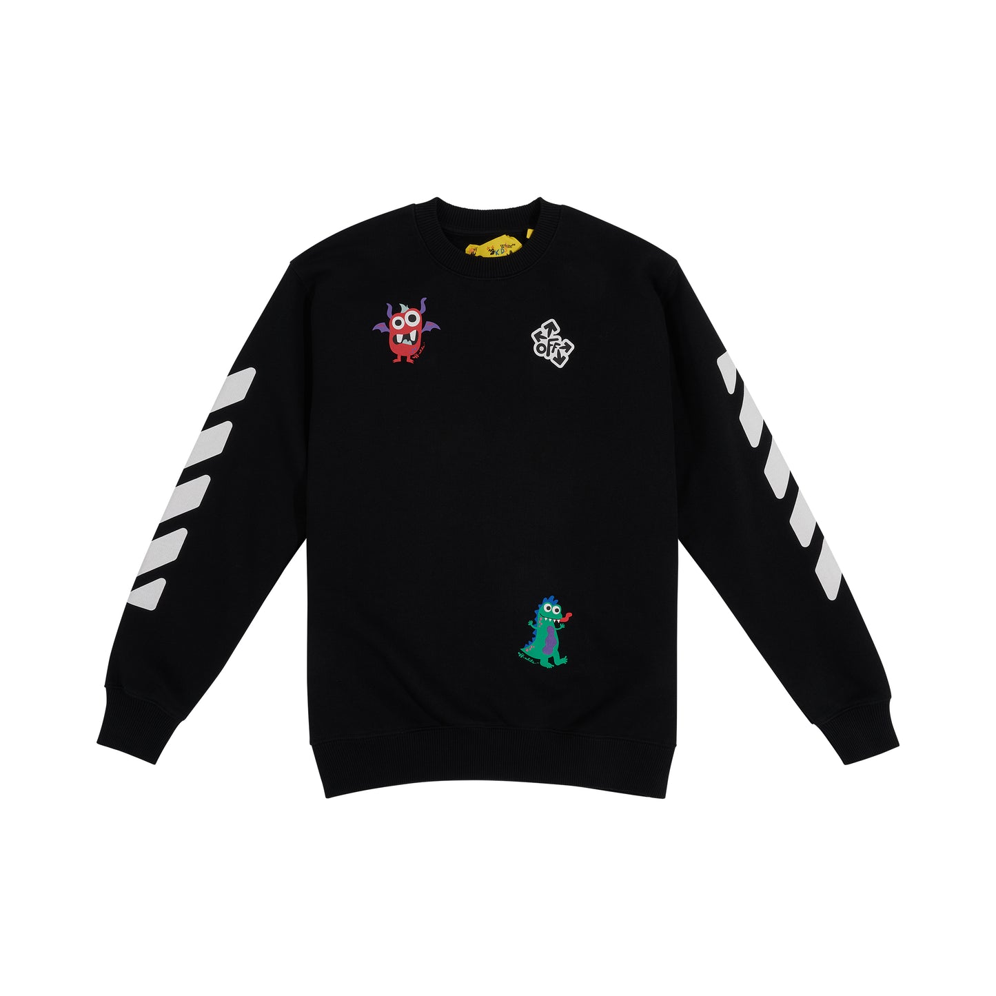 Off-White A/O Monster Sweatshirt in Black