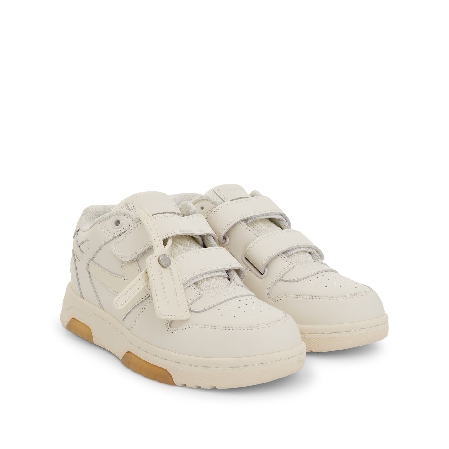Out Of Office Straps Sneakers in White/Off White