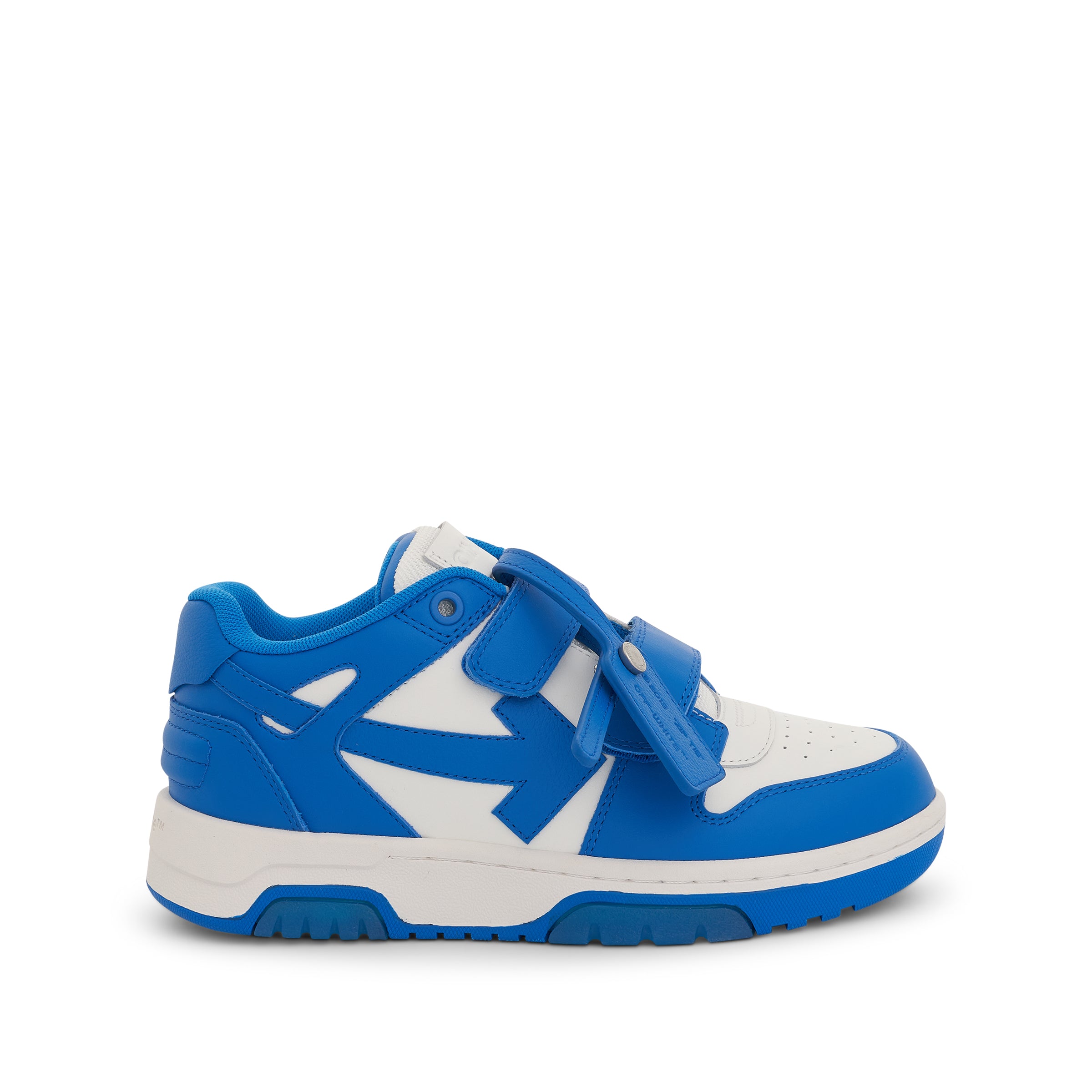 Out Of Office Straps Sneakers in White/Blue