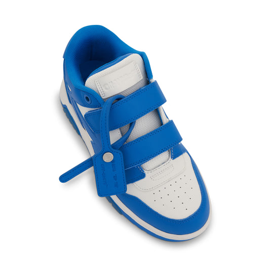 Out Of Office Straps Sneakers in White/Blue