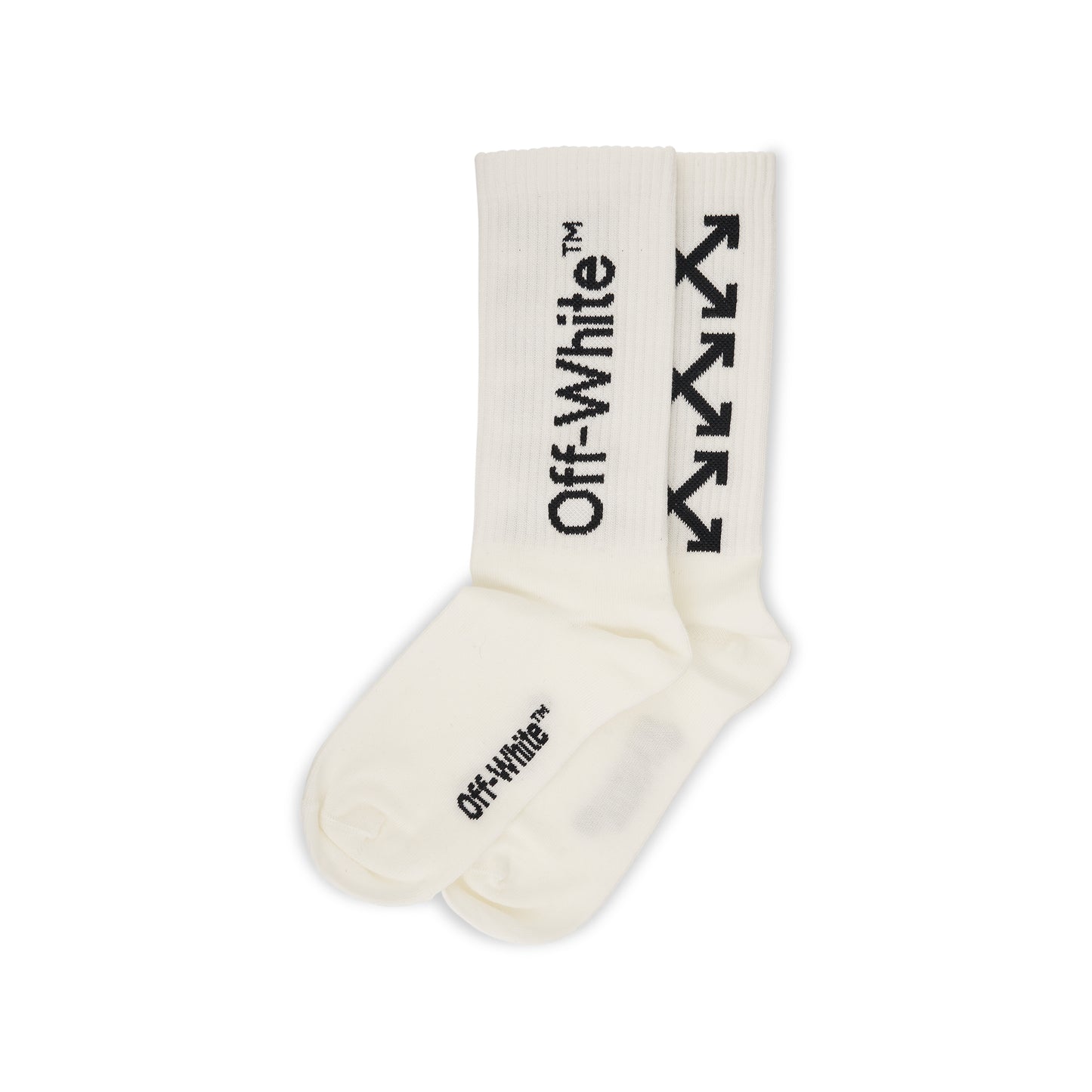 Off-White Socks in White/Black