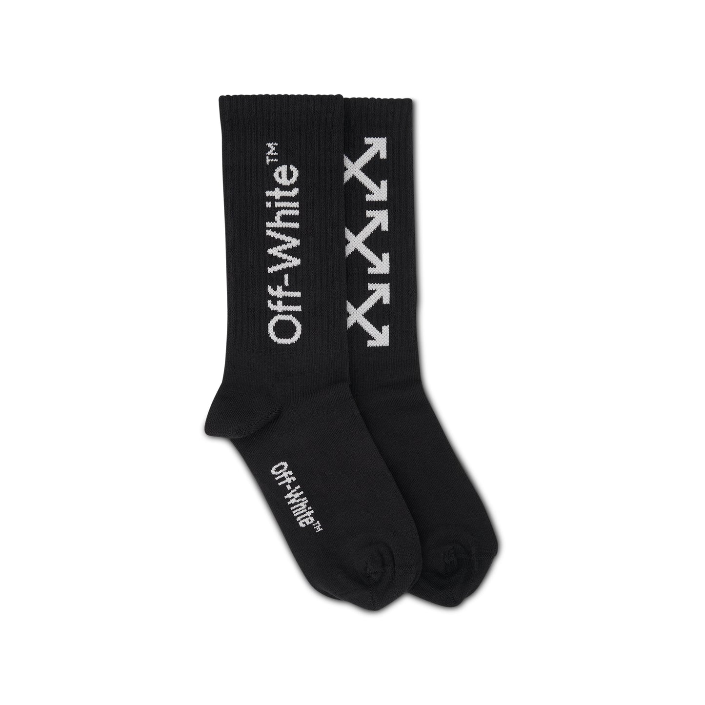 Off-White Socks in Black/White