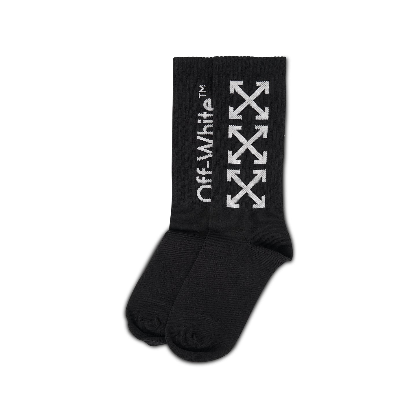 Off-White Socks in Black/White