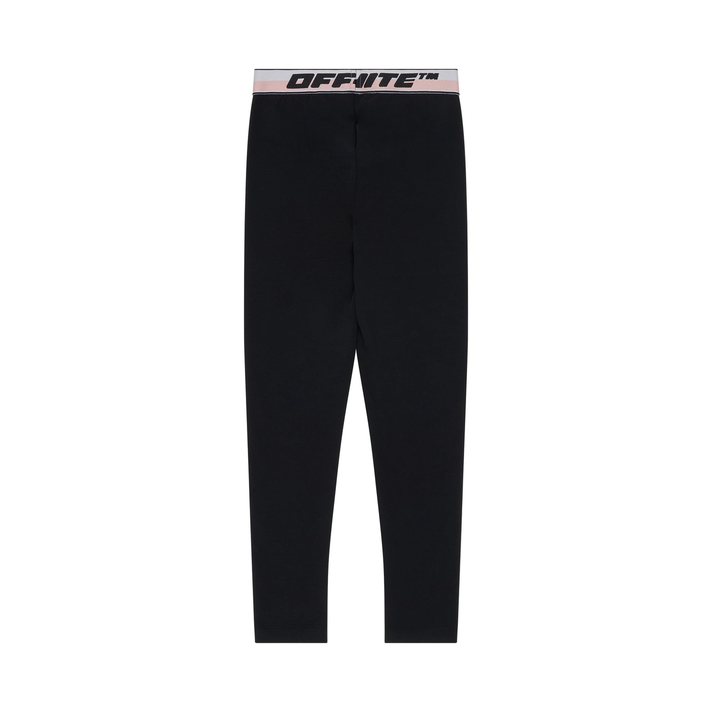 Logo Band Legging in Black