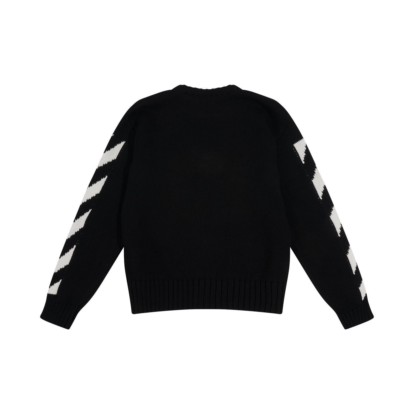 Off Stamp Sweater in Black/White