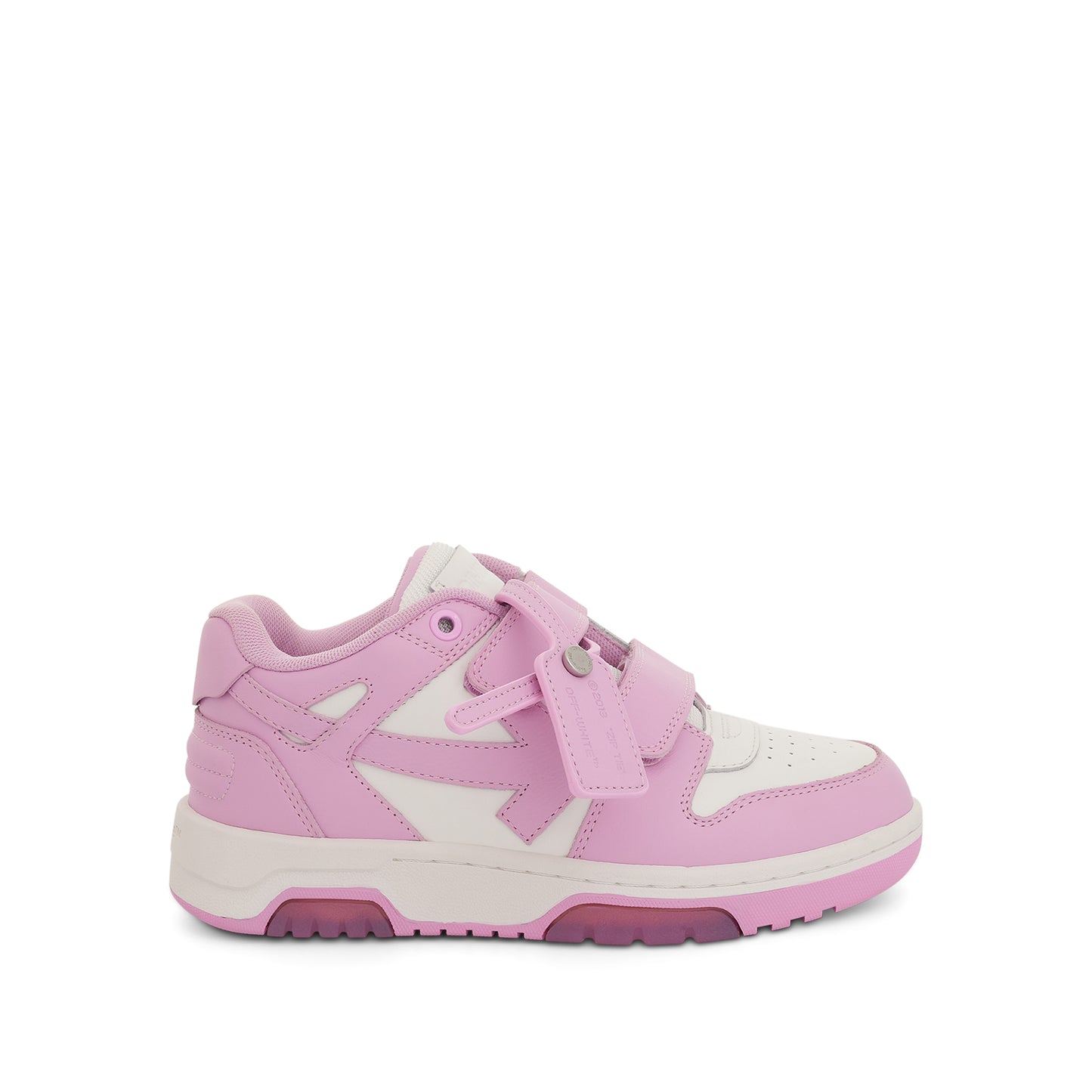 Out Of Office Straps Sneaker in White/Pink