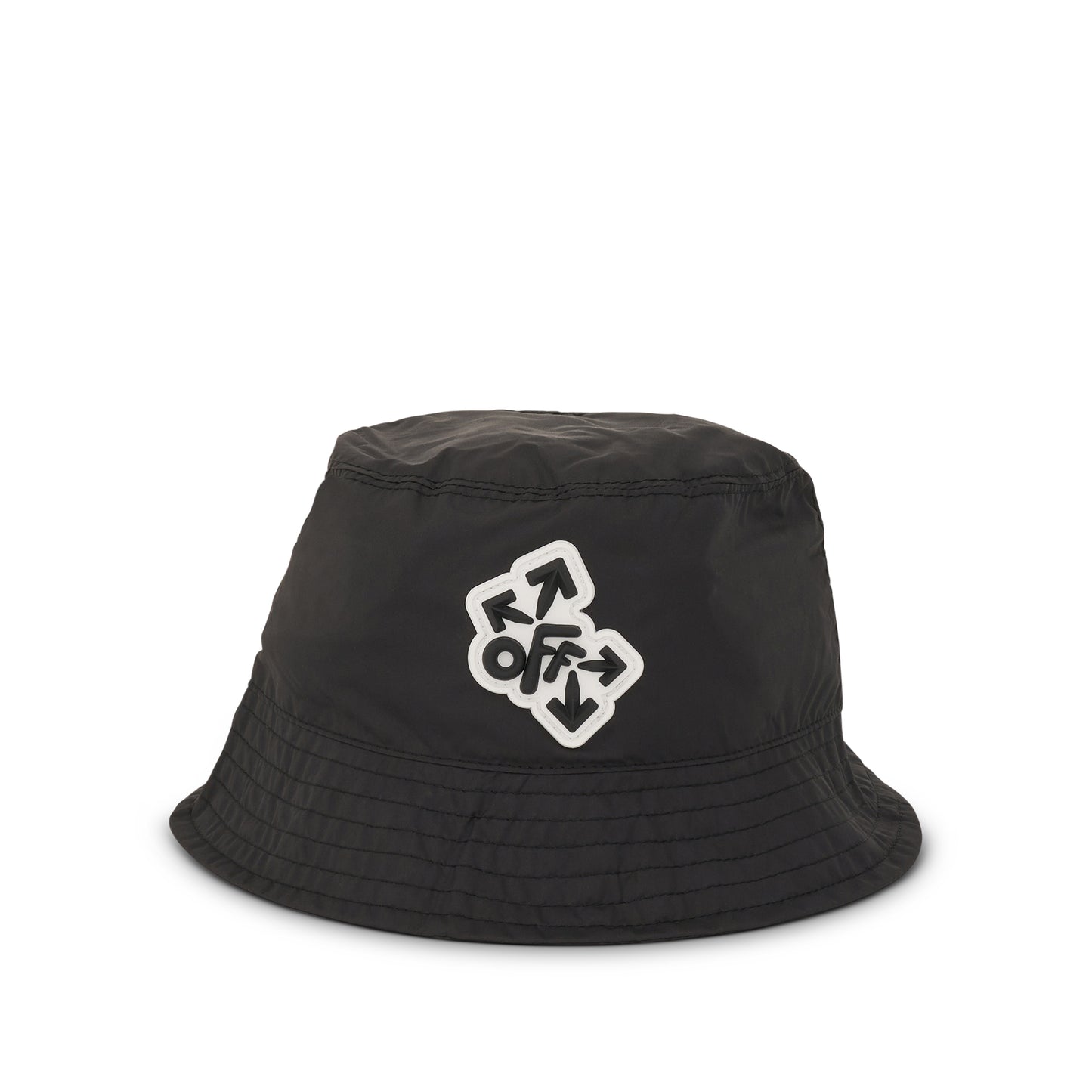 Monogram Water React Bucket Hat in Black