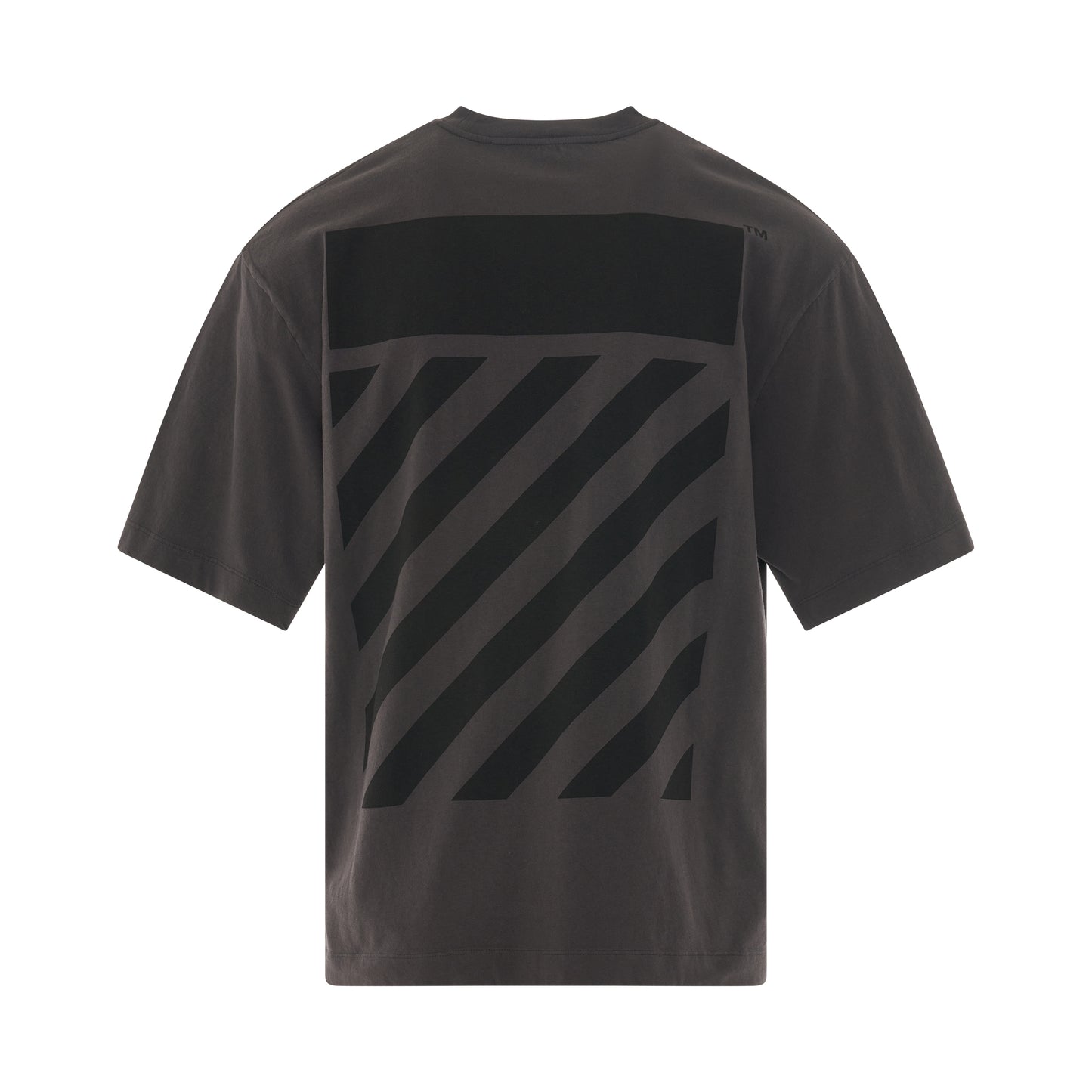 Diagonal Tab Vintage Skate Fit T-Shirt in Black