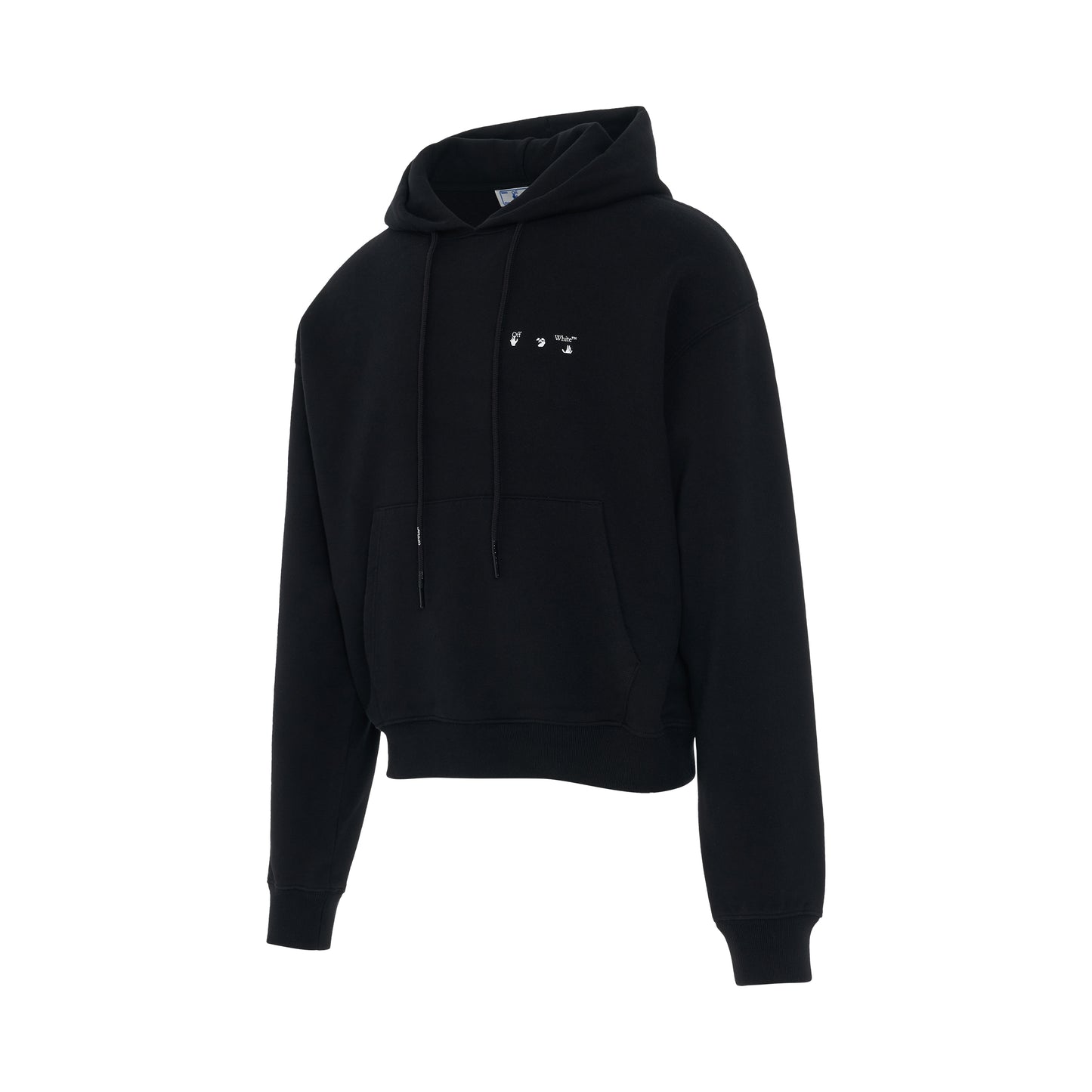Caravaggio Paint Oversize Fit Hoodie in Black/White