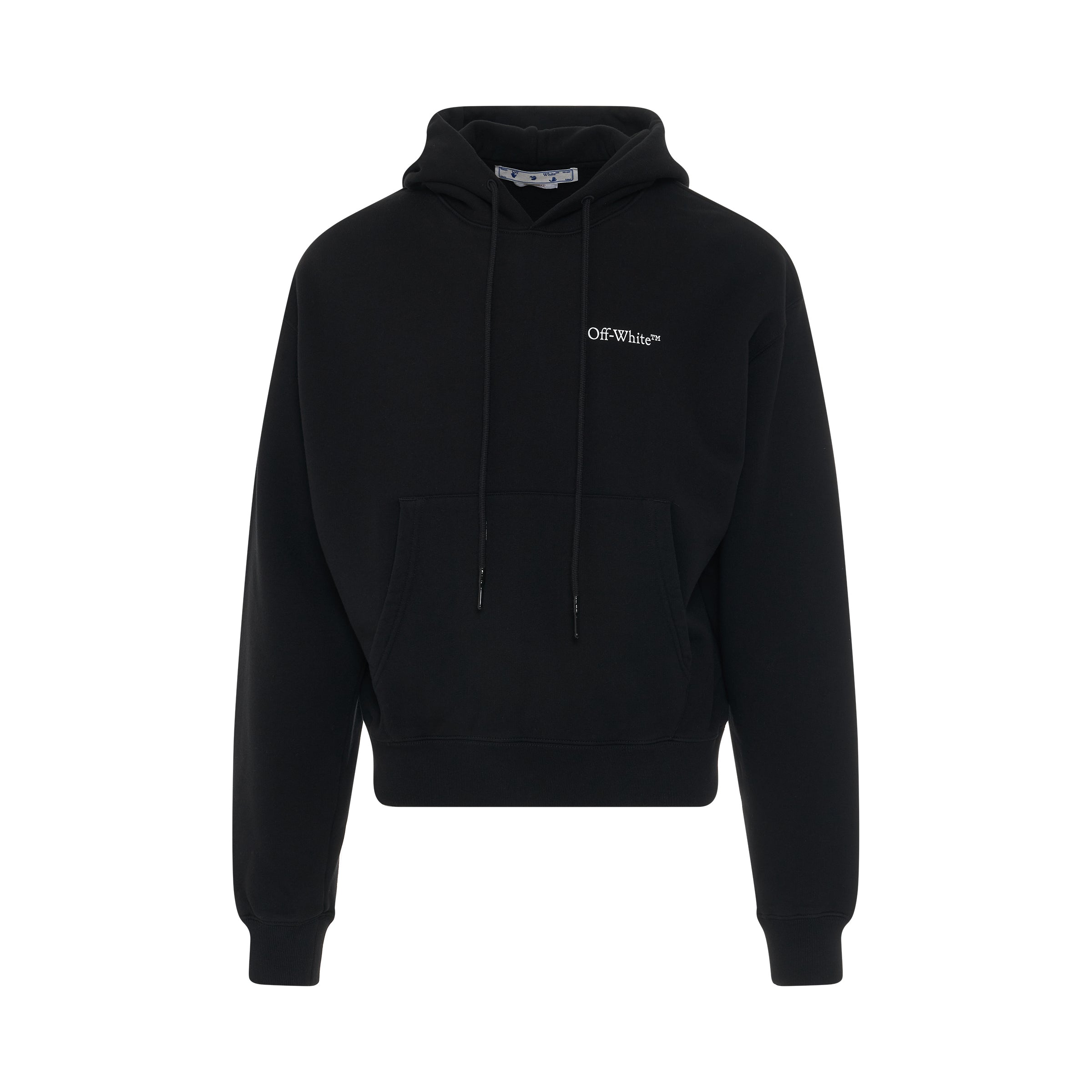 OFF-WHITE Caravaggio Crowning Oversize Fit Hoodie in Black/White – MARAIS