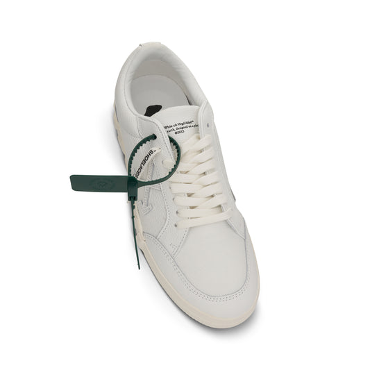 Low Vulcanized Calf Sneakers in White