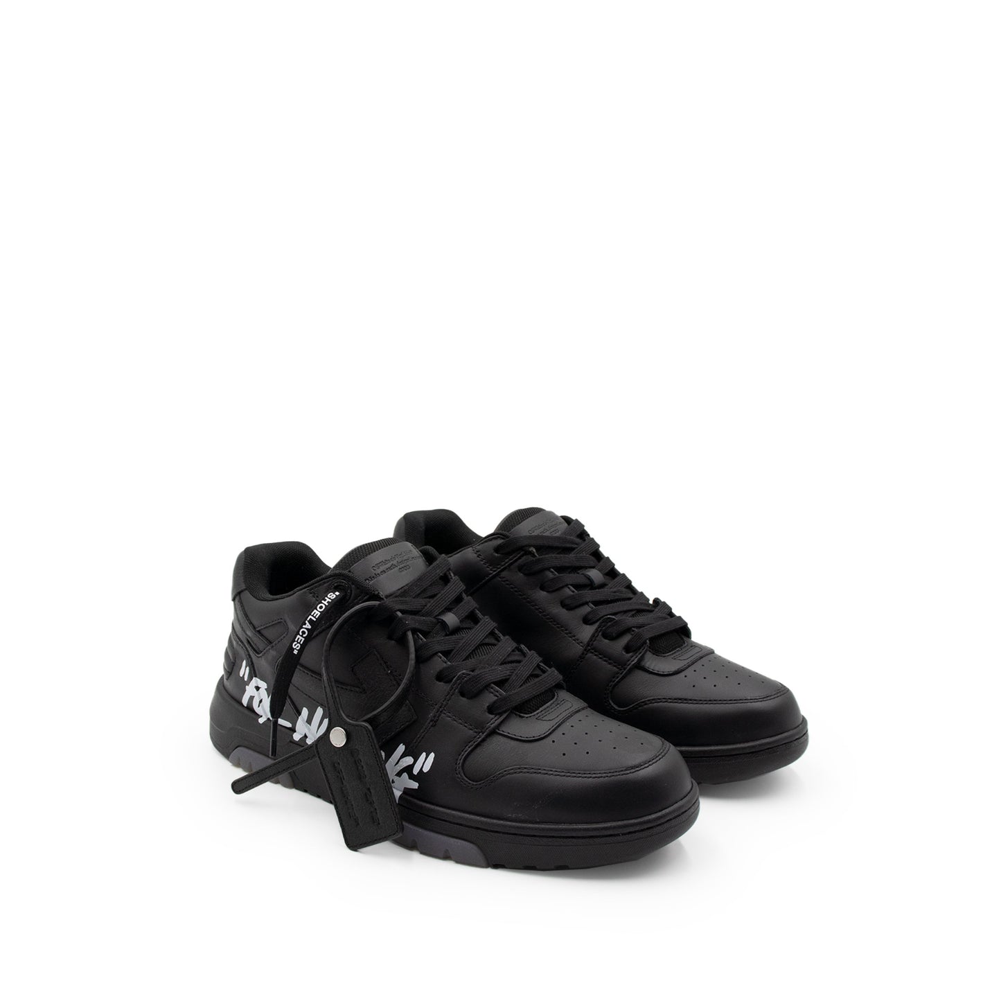 Out Of Office Sneakers "For Walking" in Black & White