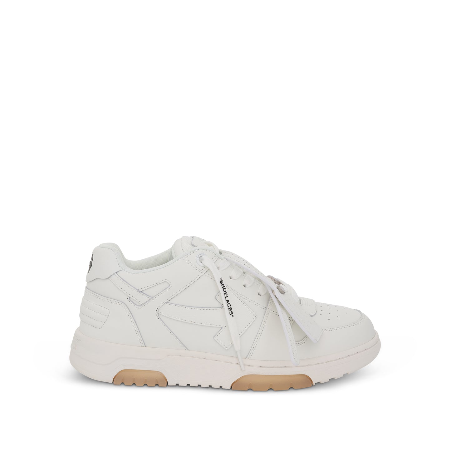 Out Of Office Calf Leather Sneaker in White