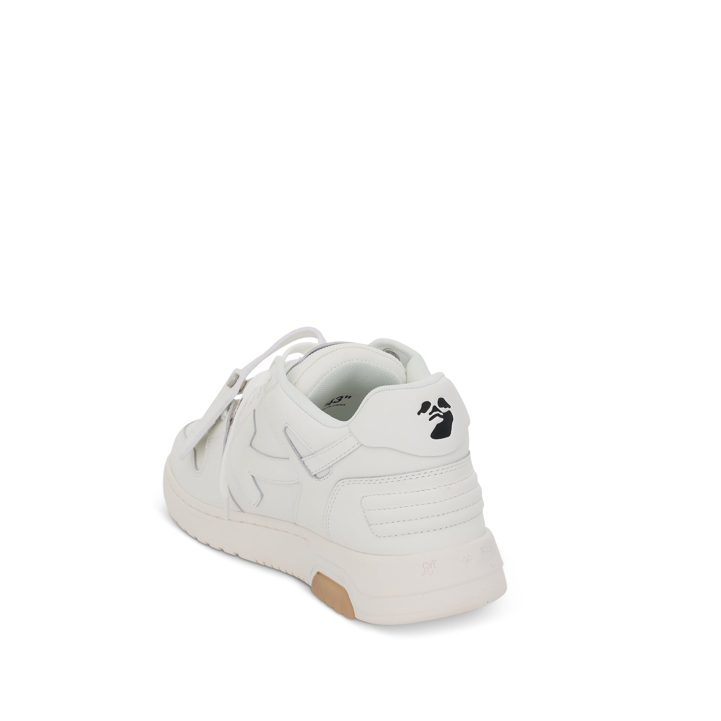Out Of Office Calf Leather Sneaker in White