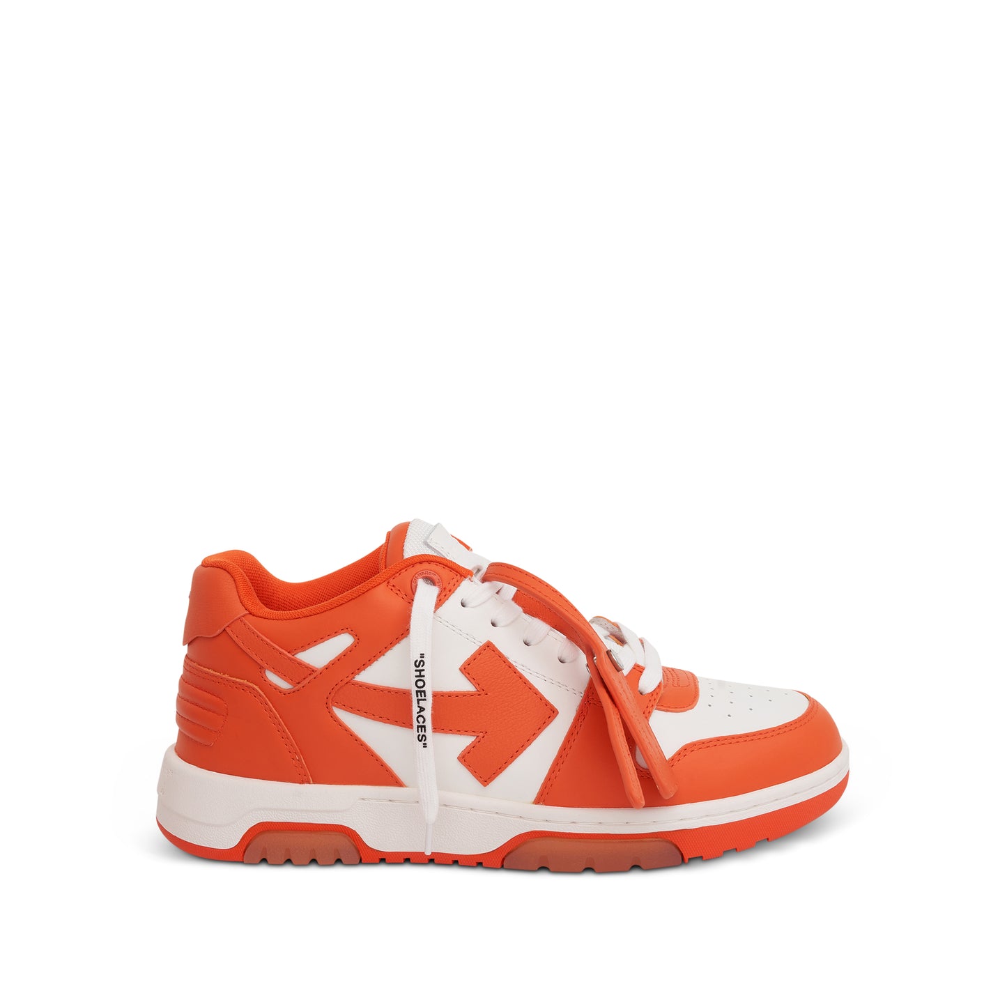 Out Of Office Sneakers in White & Orange