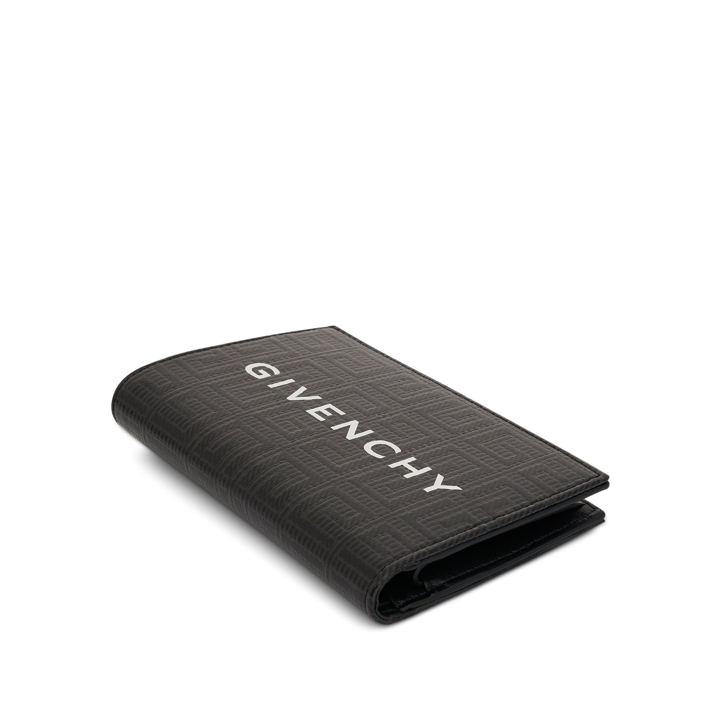 G Cut Bifold Wallet in 4G Coated Canvas in Black