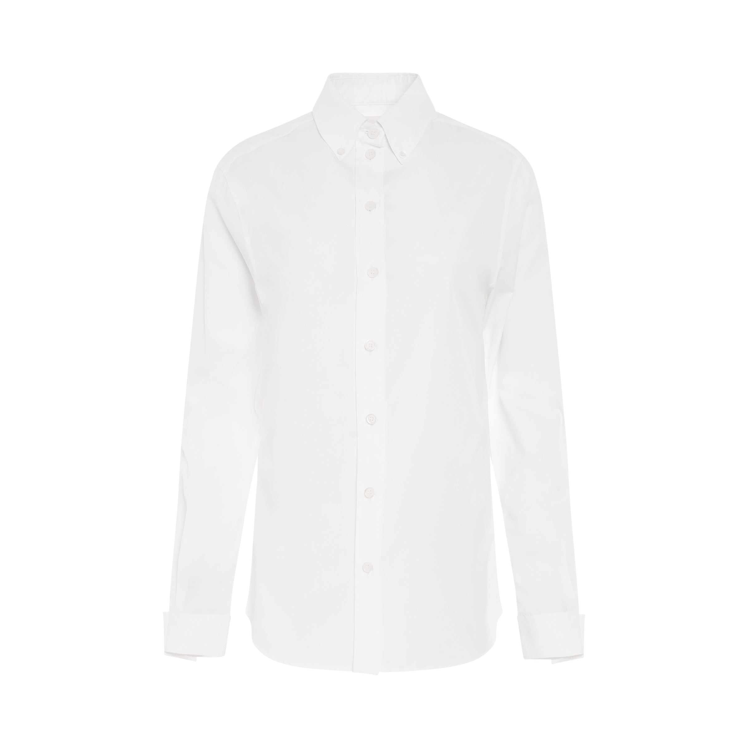 Organic Classic Poplin Shirt in White