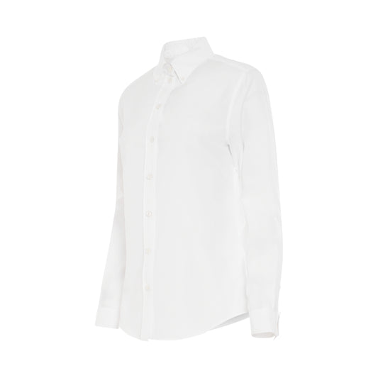 Organic Classic Poplin Shirt in White