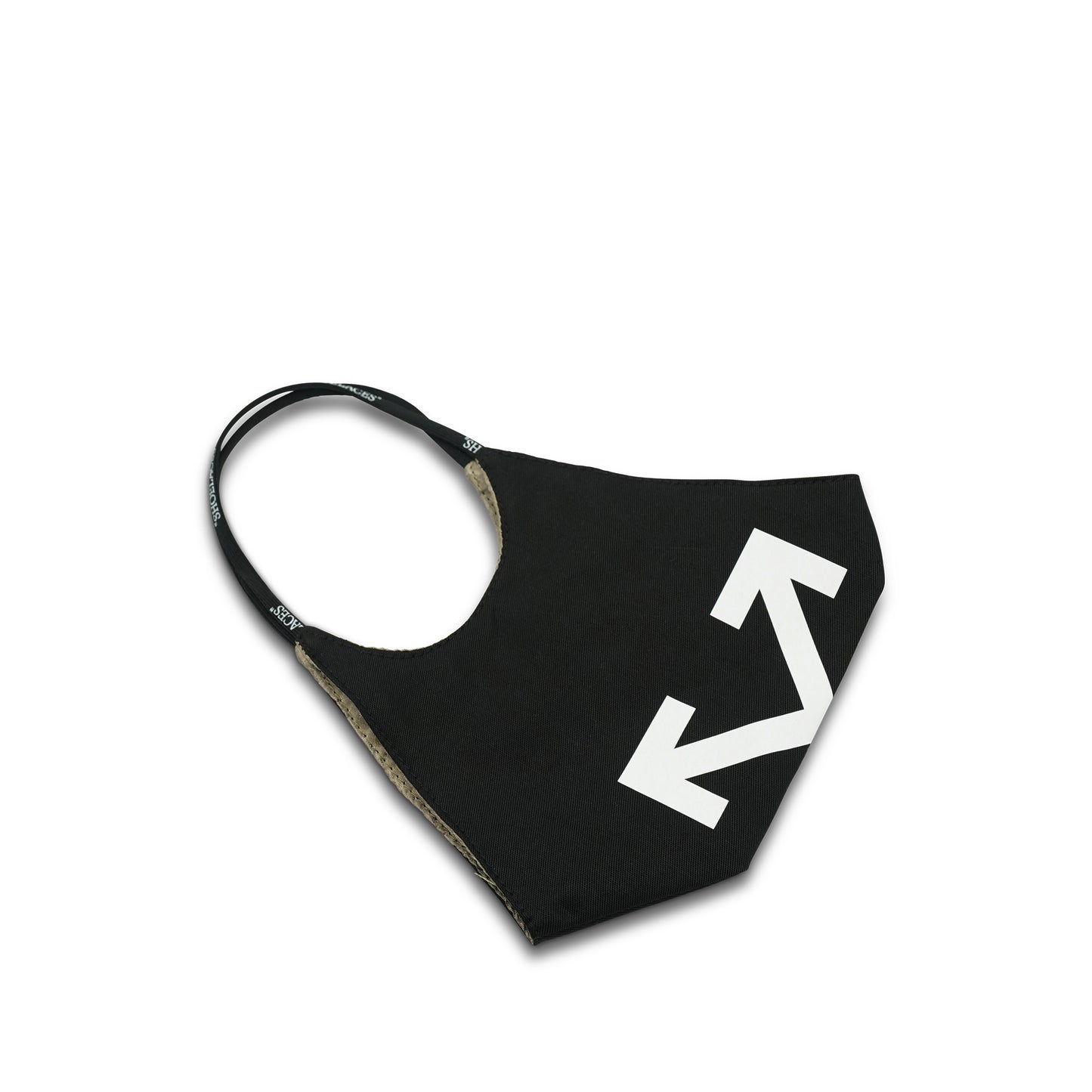 Arrow Simple Mask in Black/White