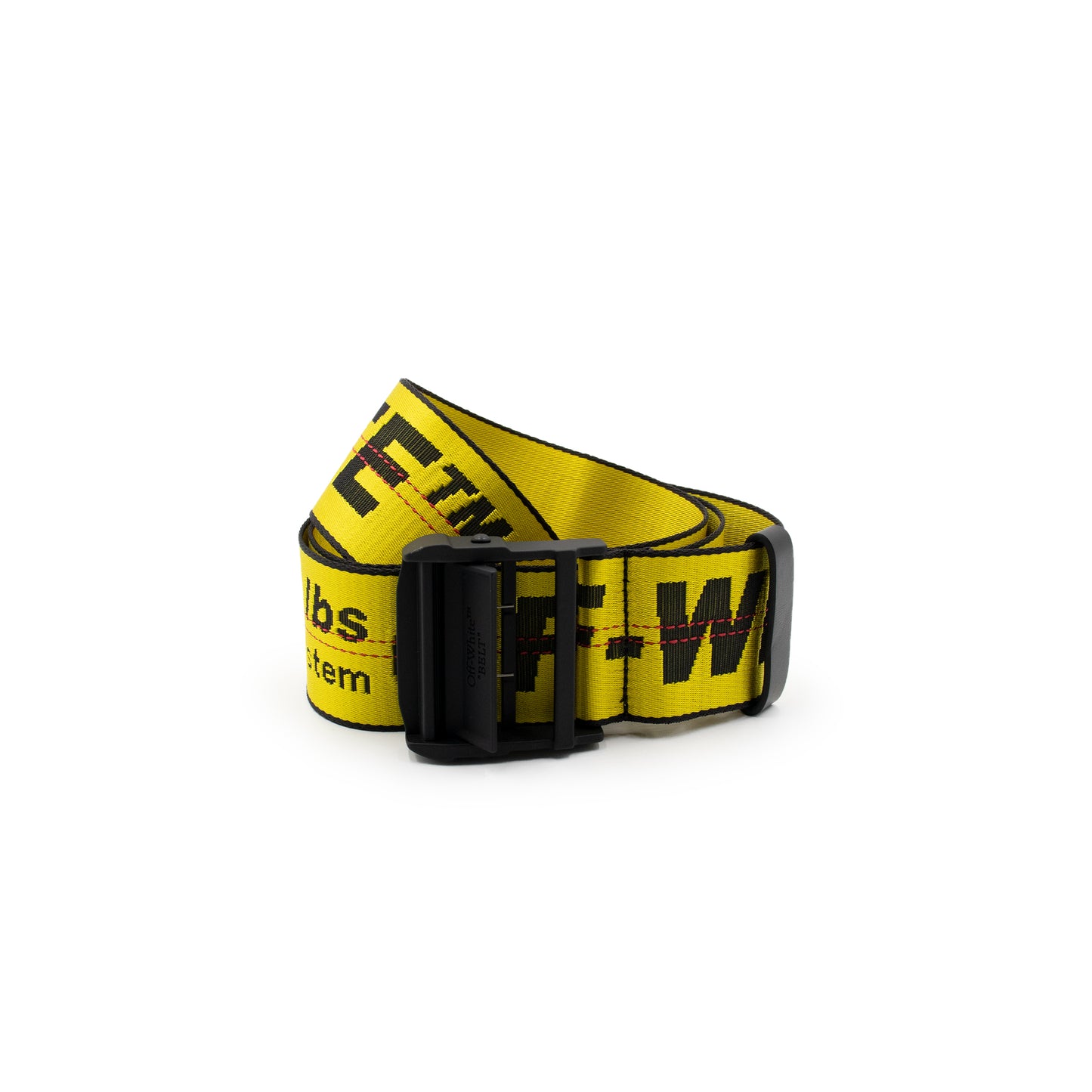 Travel Cabin Luggage Belt in Yellow/Black