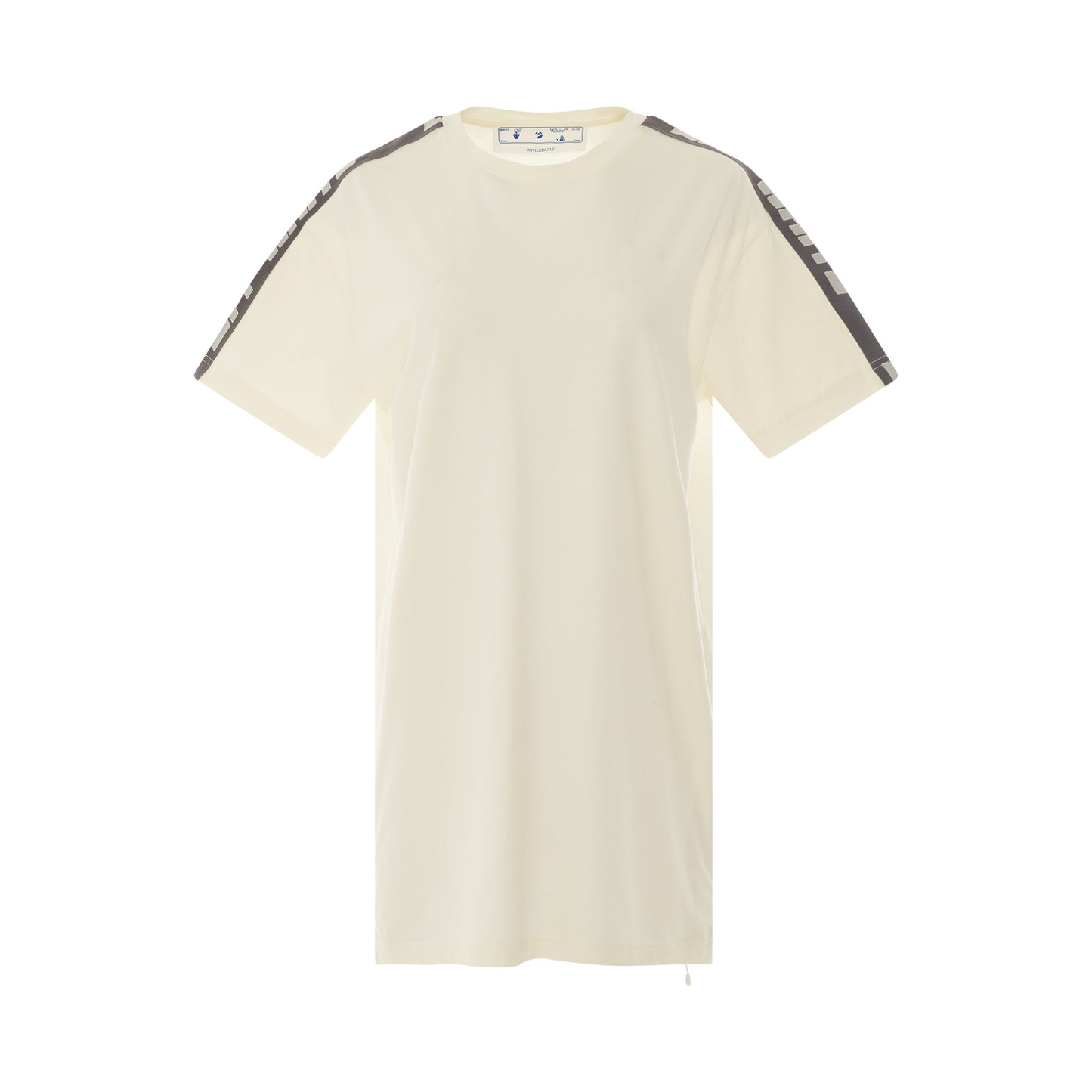 Athleisure Logo Band Dress in Beige