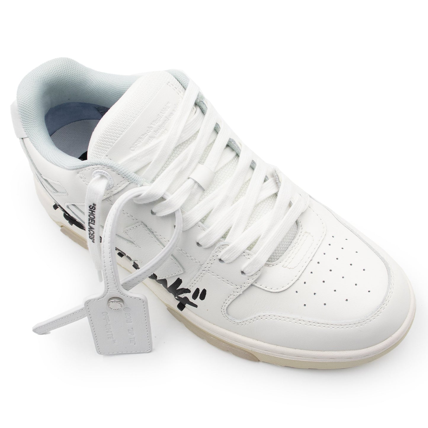 Out Of Office "For Walking" Sneakers in White/Black