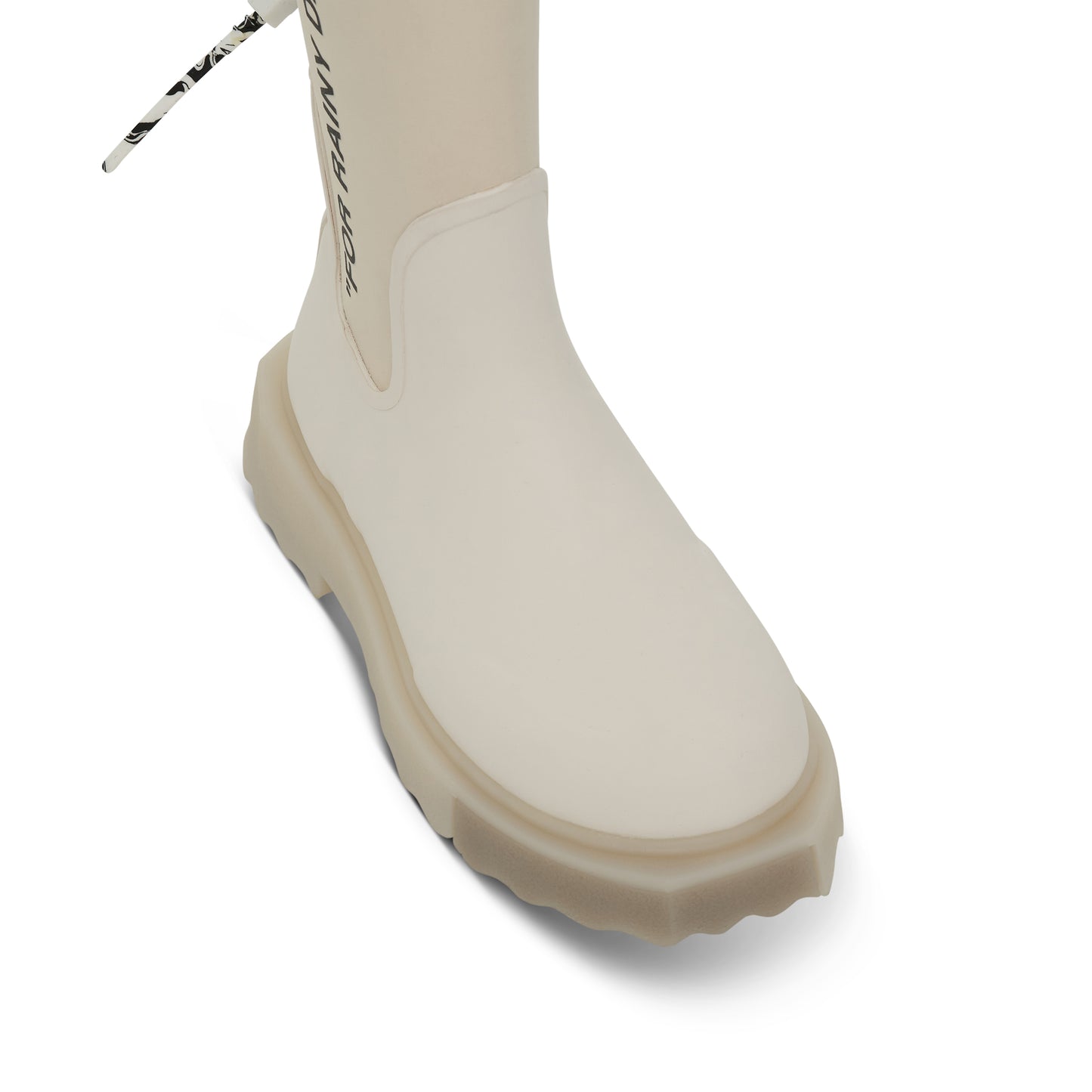 New Rubber Neoprene Boot in White