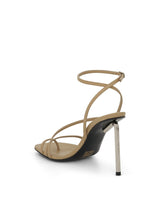 Nappa High Allen Multi Sandal in Camel Top View | OFF-WHITE