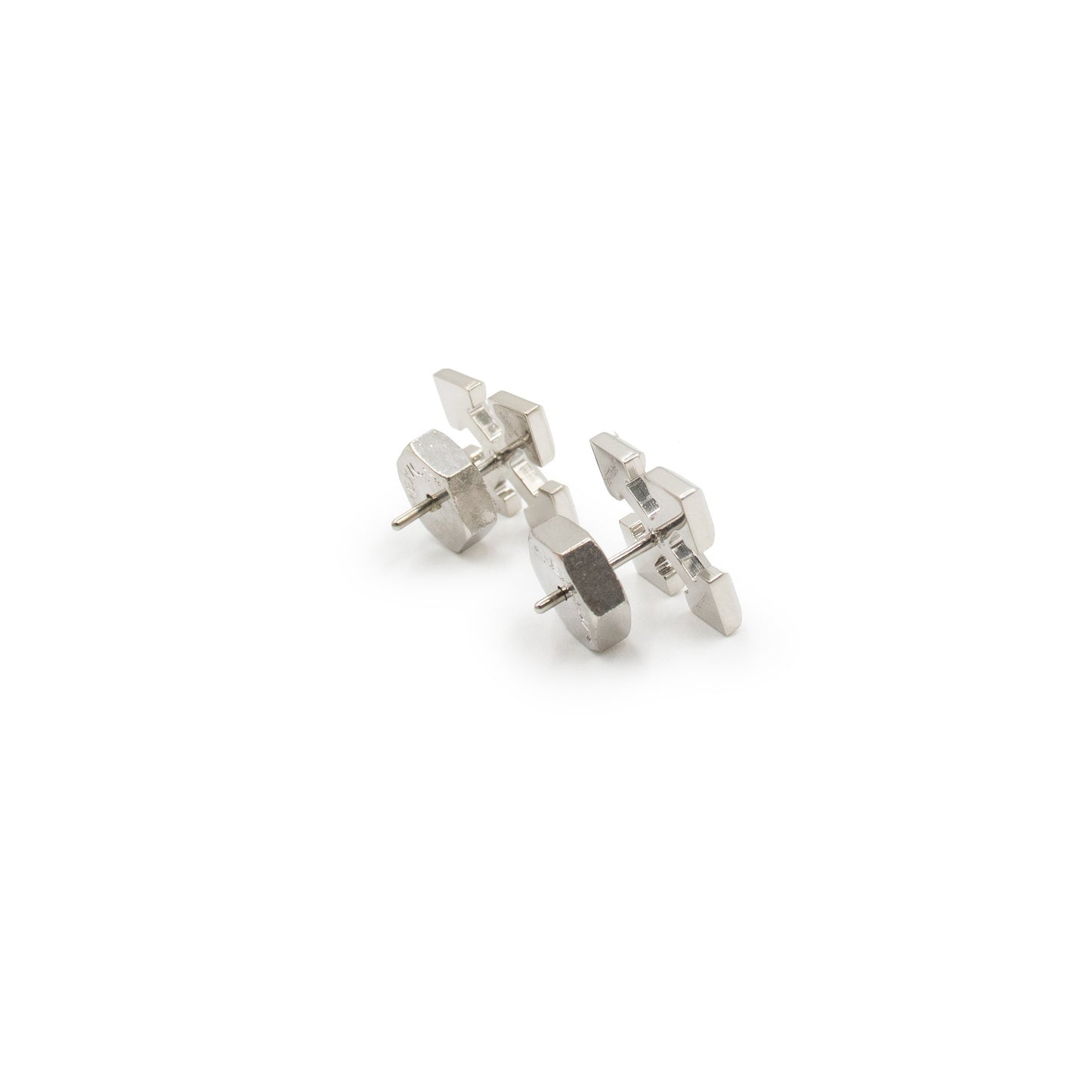 Classic Mini Arrow Earrings in Silver