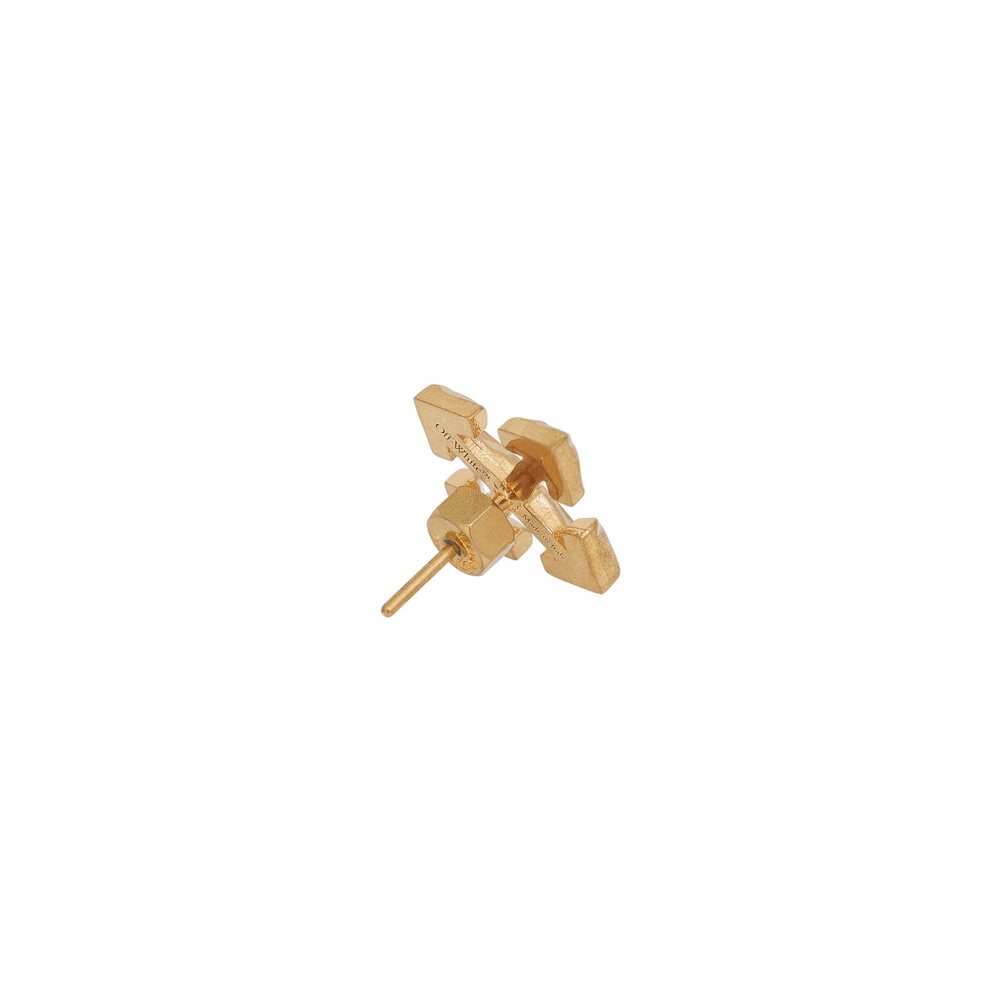 Melted Mini Arrow Earrings in Gold