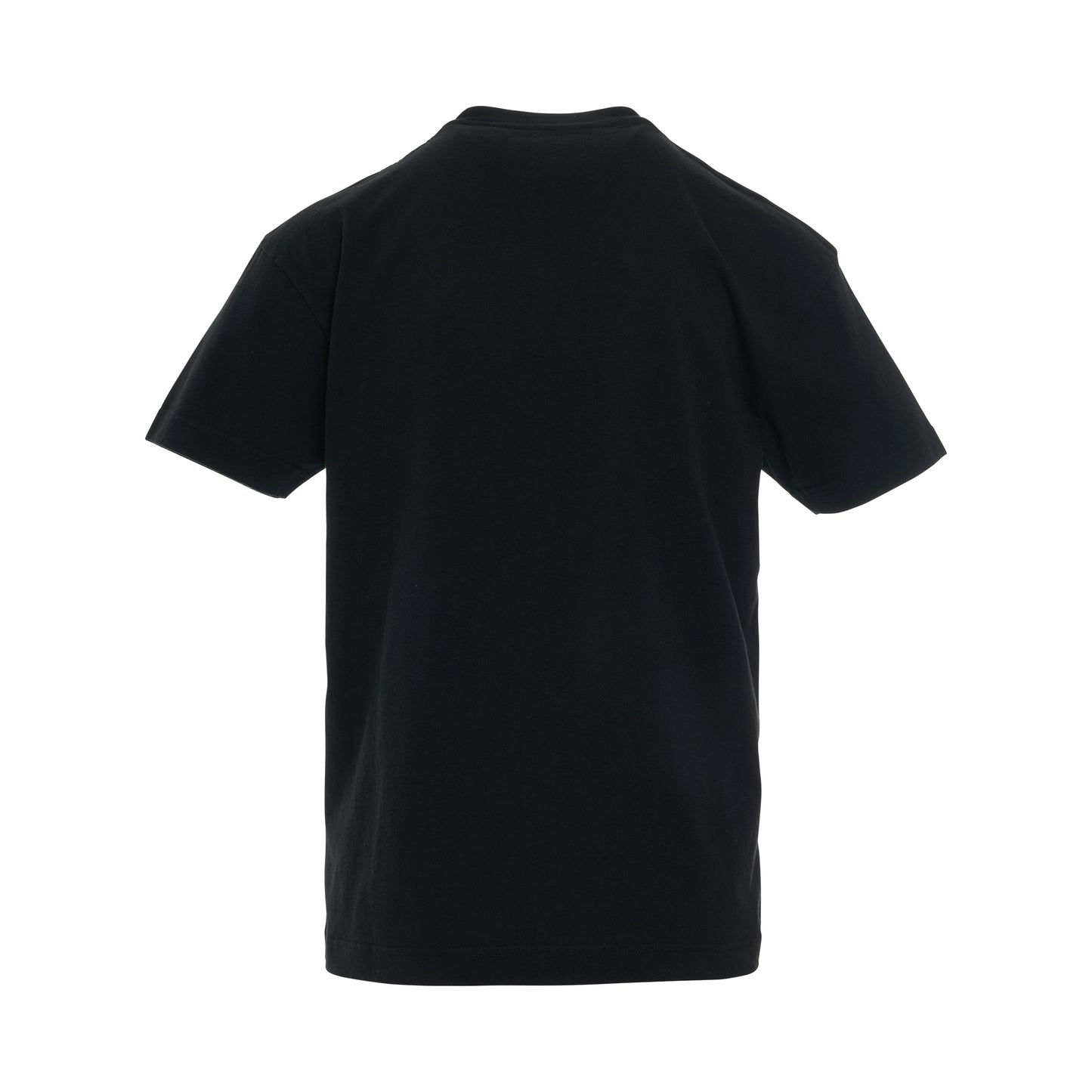 Dubai Heart Sprayed T-Shirt in Black