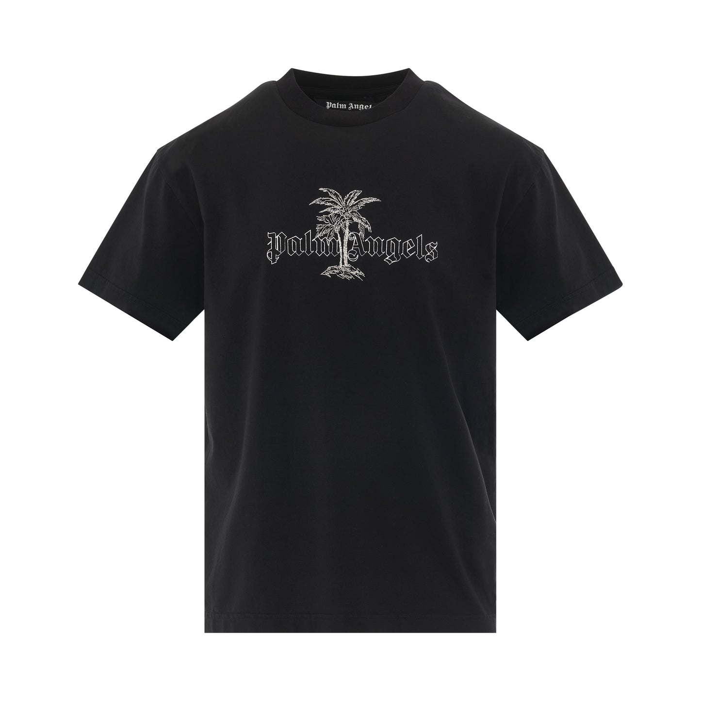 Sunset Palms Classic T-Shirt in Black/White