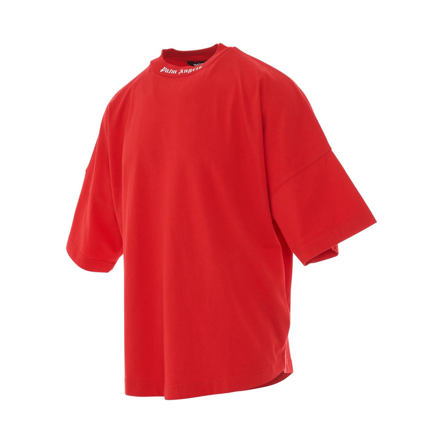 Classic Print Logo Over T-Shirt in Red/White