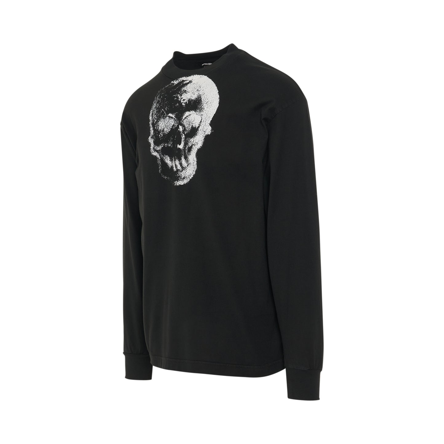 GD Skull Classic Long Sleeve T-Shirt in Black/White