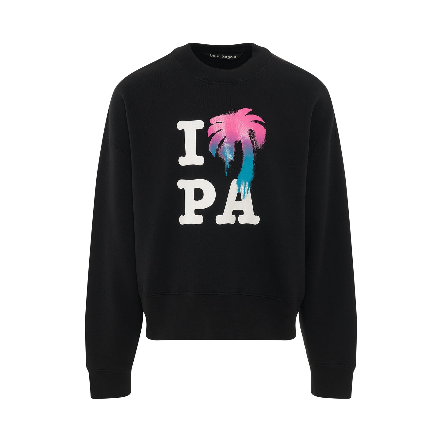 I Love PA Crewneck Sweatshirt in Black/Multicolour