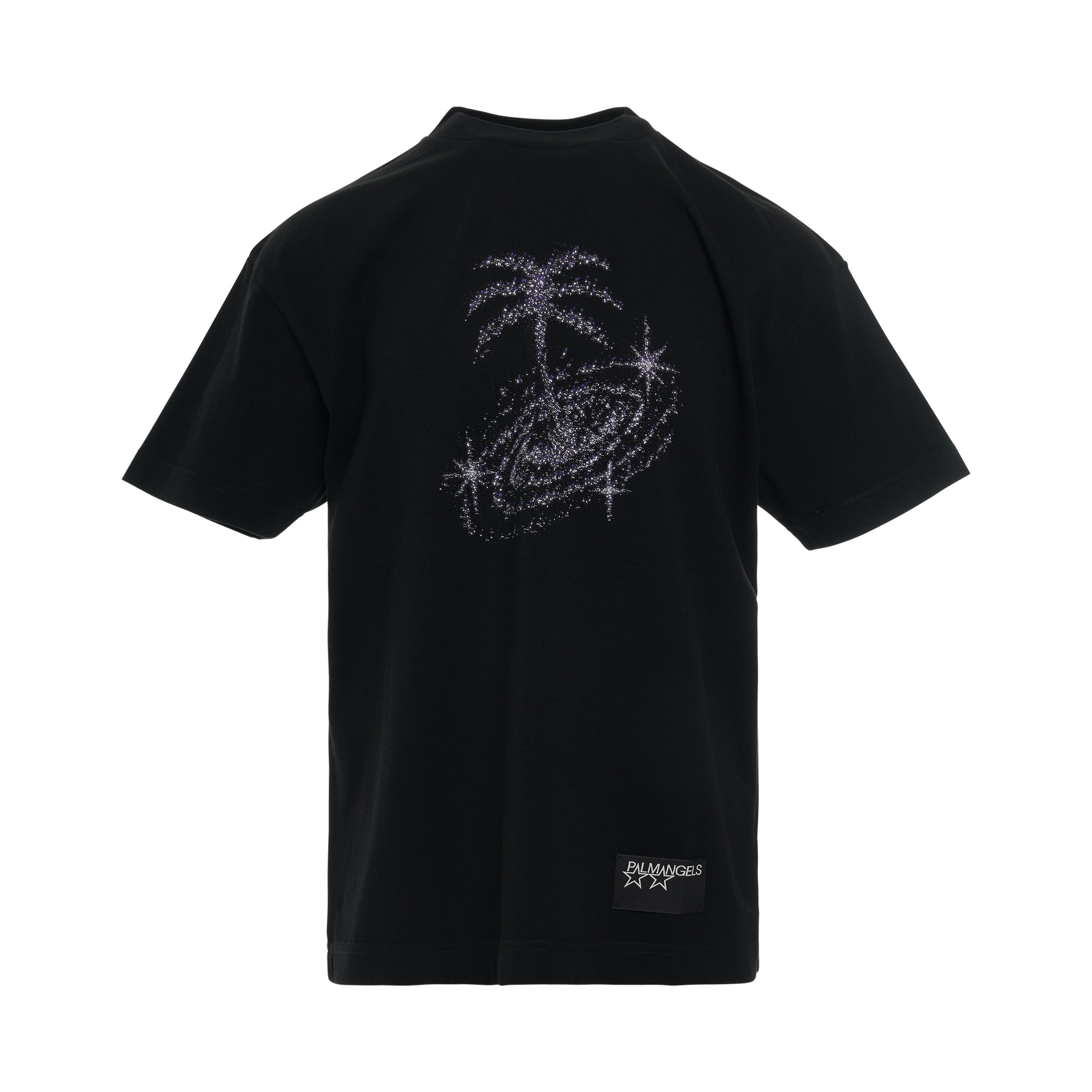 Palm Galaxy T-Shirt in Black