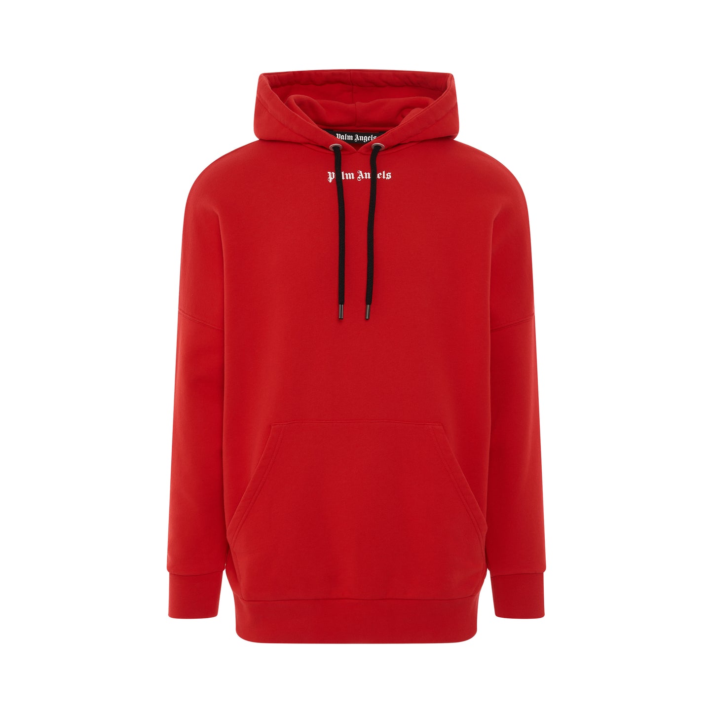 Classic Logo Oversize Hoodie in Red/Black