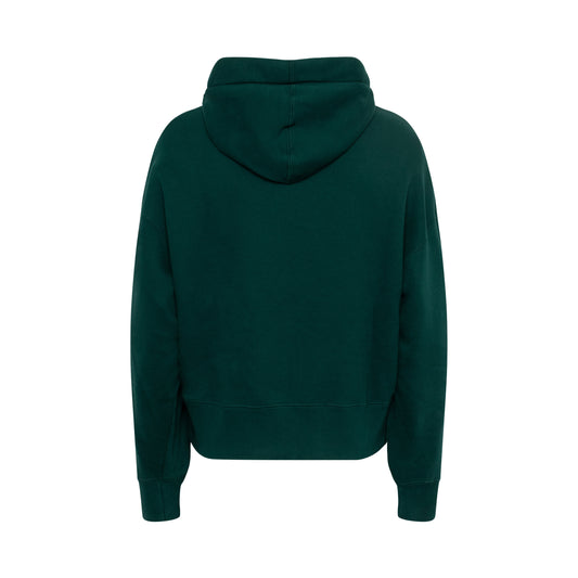 Bear Hoodie in Green/Brown