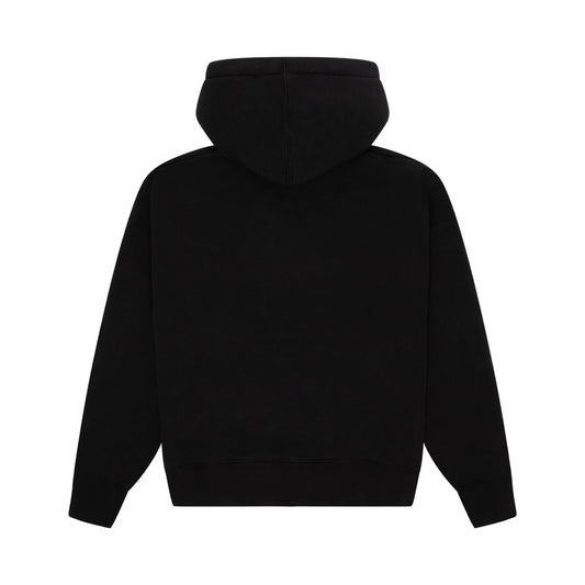 Crocodile Hoodie in Black