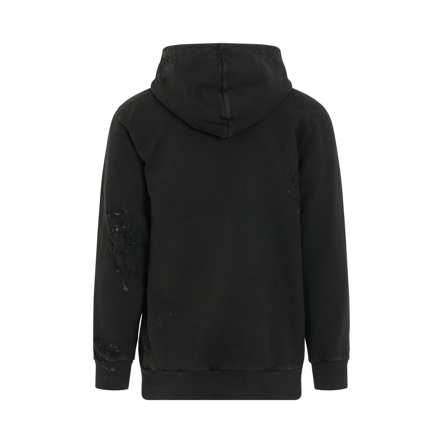 GD Glittered Logo Hoodie in Black