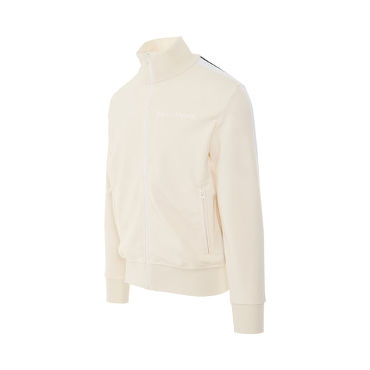 Classic Track Jacket in Off White