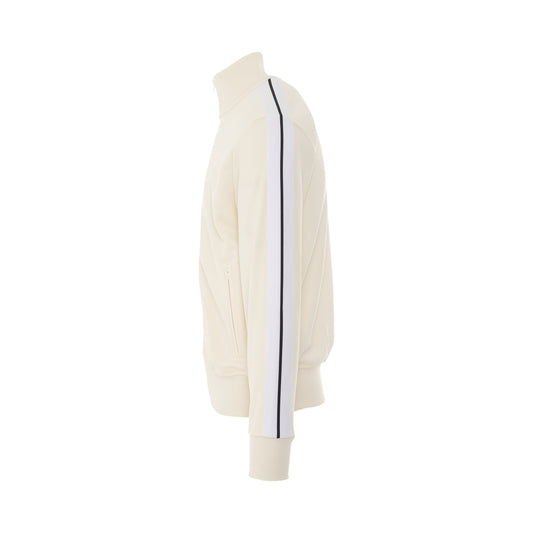 Classic Track Jacket in Off White